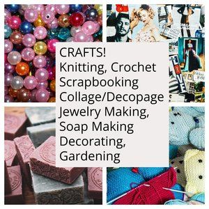 Crafts, Quilting, Sewing, Knitting, Crochet New Listings